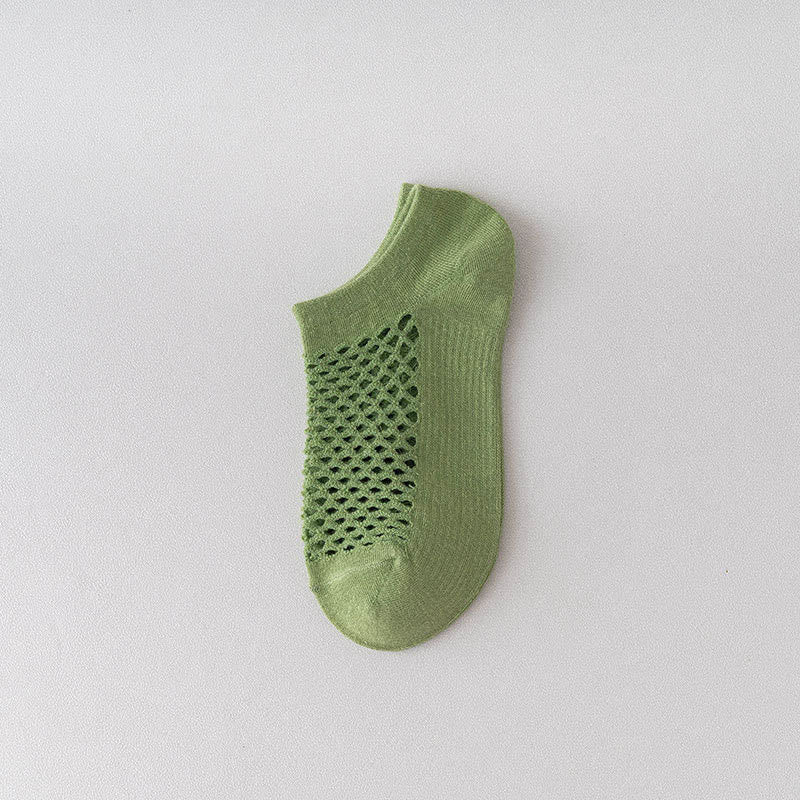 Mesh-Atmungsaktive Knöchelsocken (8 Paar) - Grün - EU36-40 (US3-7) - image 12