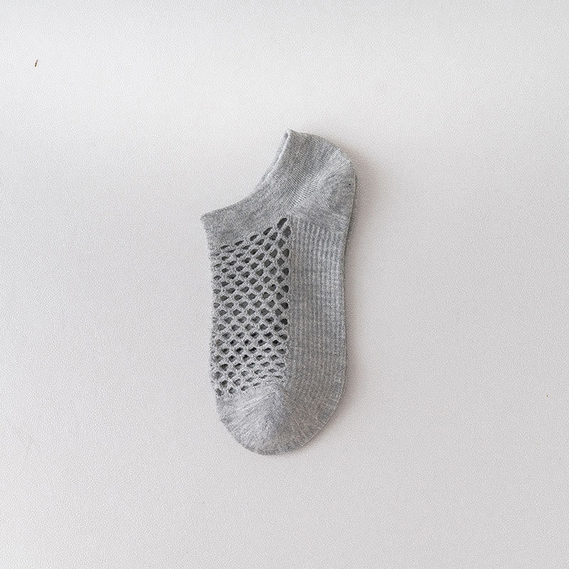 Mesh-Atmungsaktive Knöchelsocken (8 Paar) - Grau - EU36-40 (US3-7) - image 9