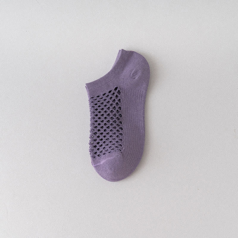 Mesh-Atmungsaktive Knöchelsocken (8 Paar) - Lila - EU36-40 (US3-7) - image 8