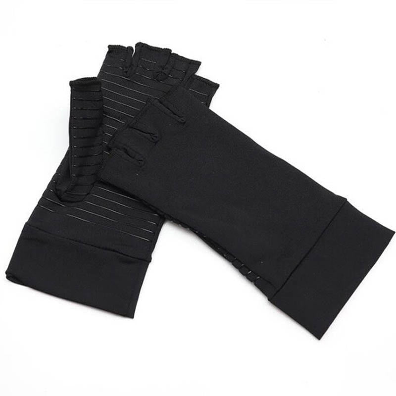 Fingerlose Kompressionshandschuhe aus Kupfer - image 6