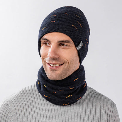 Modisches, warmes Beanie-Schal-Set, 2-in-1-Set - image 8