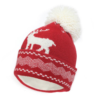 3-in-1-Set mit Beanie, Schal und Handschuhen im Weihnachtsstil - image 5