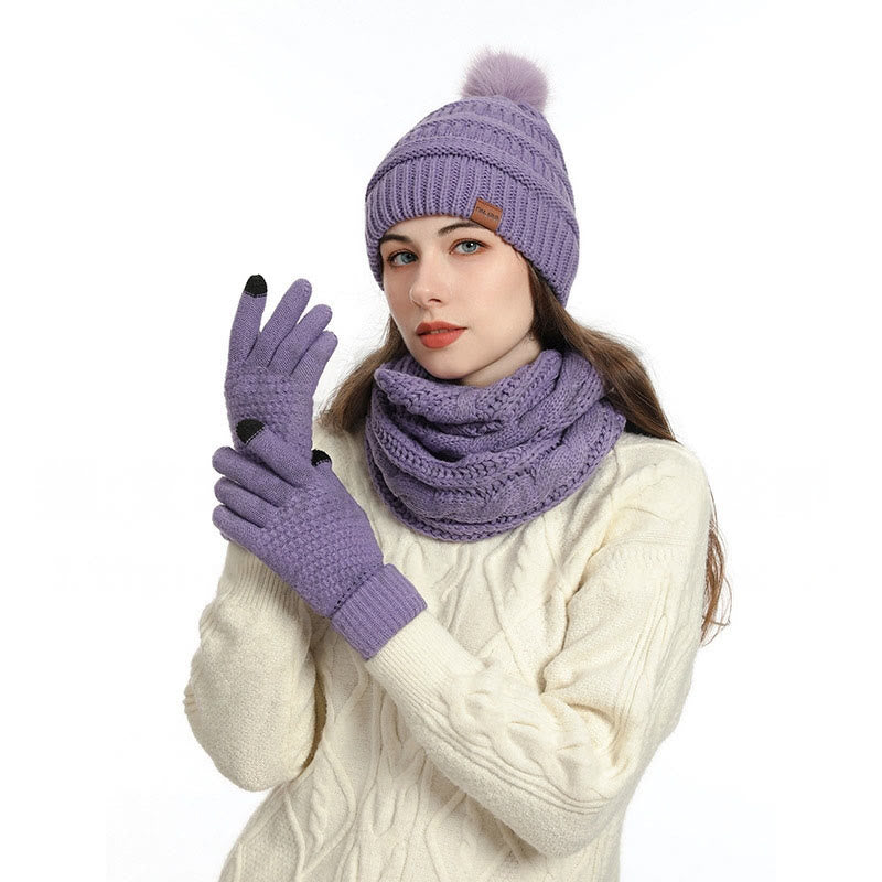 Winter Classic Handschuhe Beanie Schal Socken 4 in 1 Set - image 9