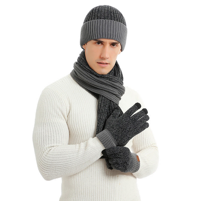 Farblich passende Handschuhe, Beanie, Schal, 3-in-1-Set - image 8