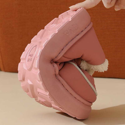 Hausschuhe mit Gittermuster in Übergröße - image 8