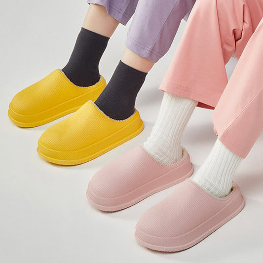 Rutschfeste Hausschuhe mit dicker Sohle in Übergröße - image 0