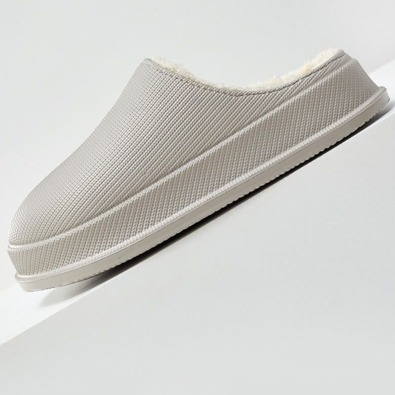 Rutschfeste Hausschuhe mit dicker Sohle in Übergröße - image 2