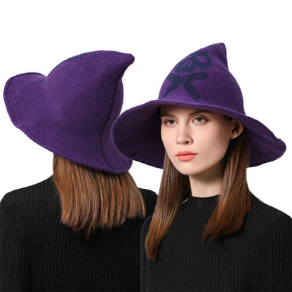 Halloween Giftpfeil Totenkopf Hexenhut - Lila - Einheitsgröße - image 4