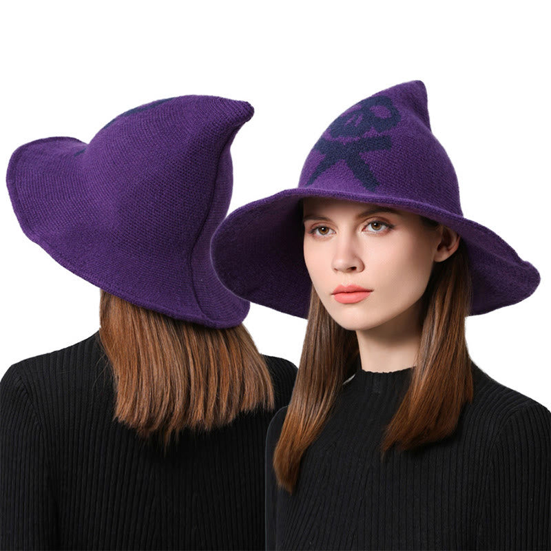 Halloween Giftpfeil Totenkopf Hexenhut - Lila - Einheitsgröße - image 5