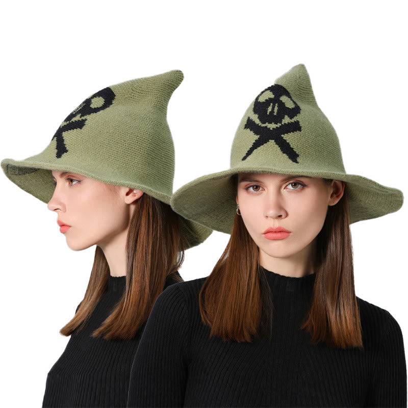 Halloween Giftpfeil Totenkopf Hexenhut - Grün - Einheitsgröße - image 8