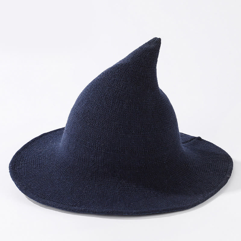 Halloween Hexenhut in Volltonfarbe - Marineblau - Einheitsgröße - image 4