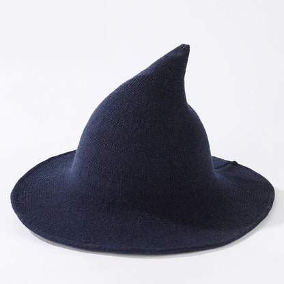 Halloween Hexenhut in Volltonfarbe - Marineblau - Einheitsgröße - image 4