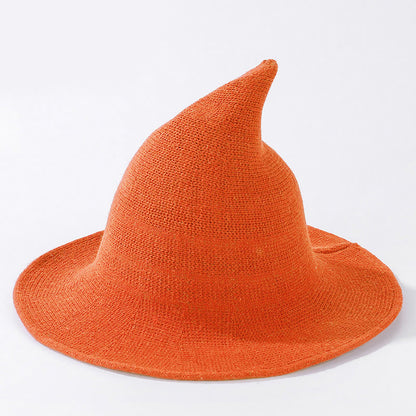 Halloween Hexenhut in Volltonfarbe - Orange - Einheitsgröße - image 8