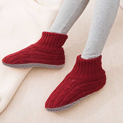 Hautfreundliche, dicke Hausschuhsocken in Übergröße
