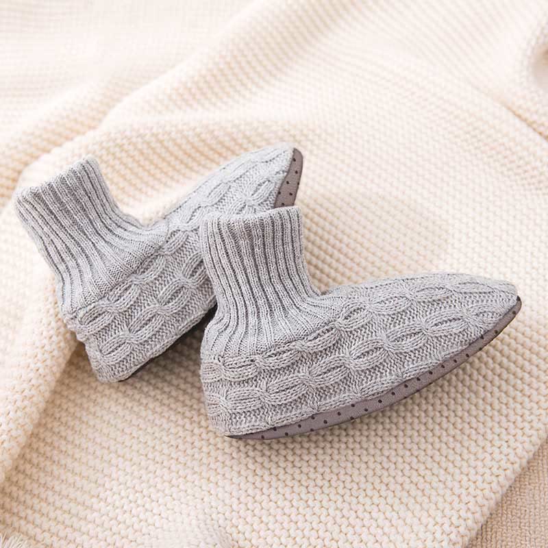 Hautfreundliche, dicke Hausschuhsocken in Übergröße