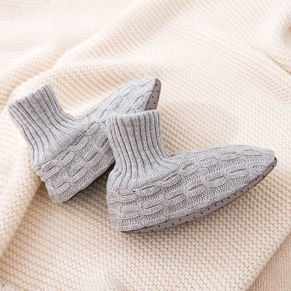 Hautfreundliche, dicke Hausschuhsocken in Übergröße