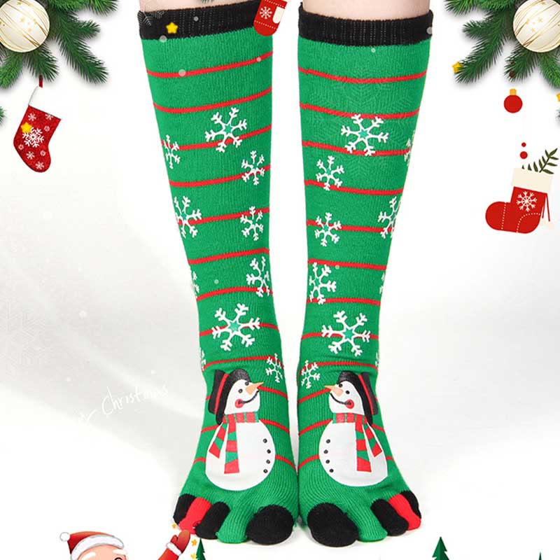 Weihnachtssocken mit Aufhängungsmotiv (2 Paar) - image 1