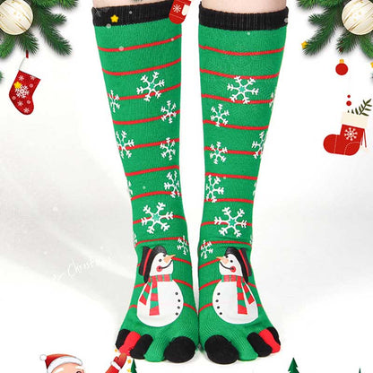 Weihnachtssocken mit Aufhängungsmotiv (2 Paar) - image 1
