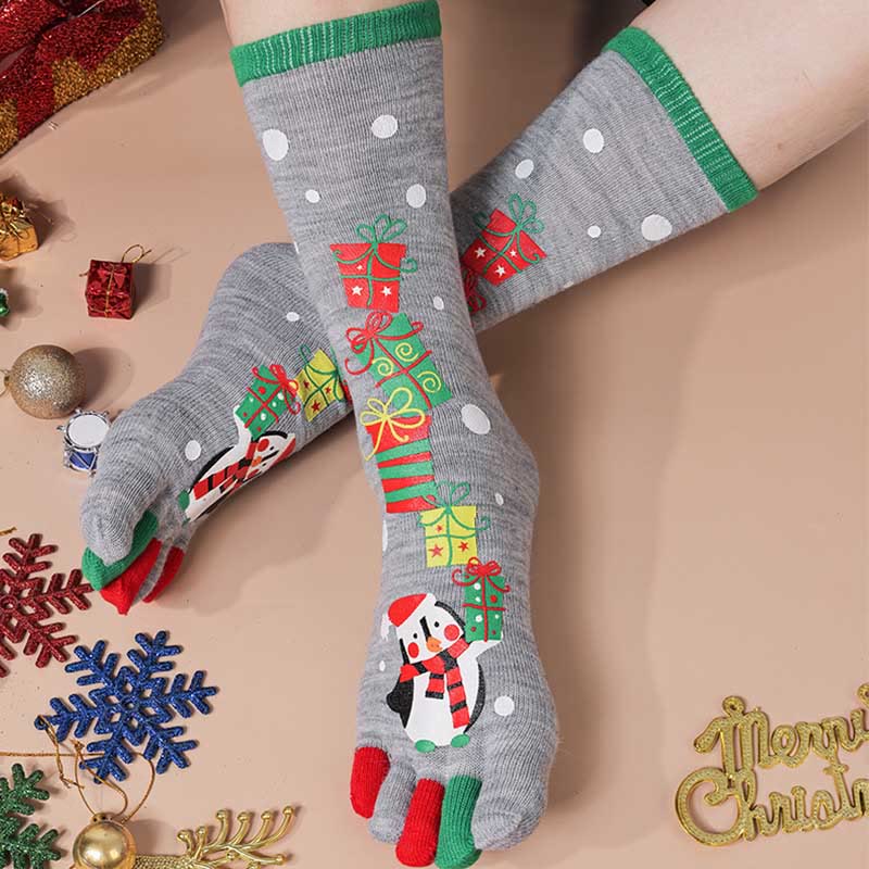 Weihnachtssocken mit Aufhängungsmotiv (2 Paar) - A - EU39-44 (US6-10) - image 8