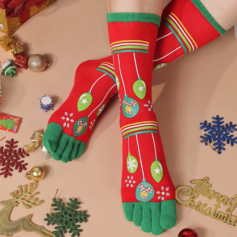Weihnachtssocken mit Aufhängungsmotiv (2 Paar) - B - EU39-44 (US6-10) - image 9