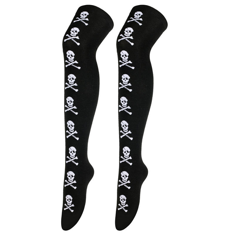Halloween-Kniestrümpfe mit hohem Bein (6 Paar) - image 17