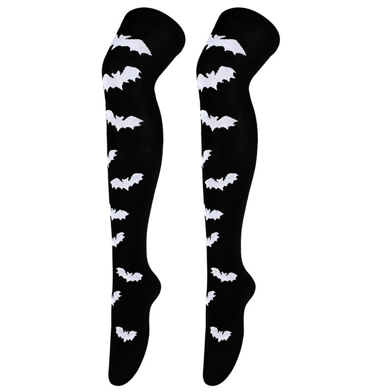 Halloween-Kniestrümpfe mit hohem Bein (6 Paar) - image 14