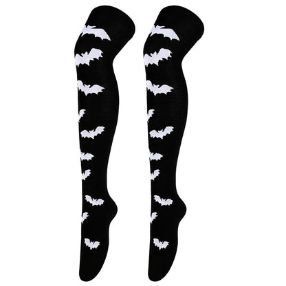 Halloween-Kniestrümpfe mit hohem Bein (6 Paar) - image 14