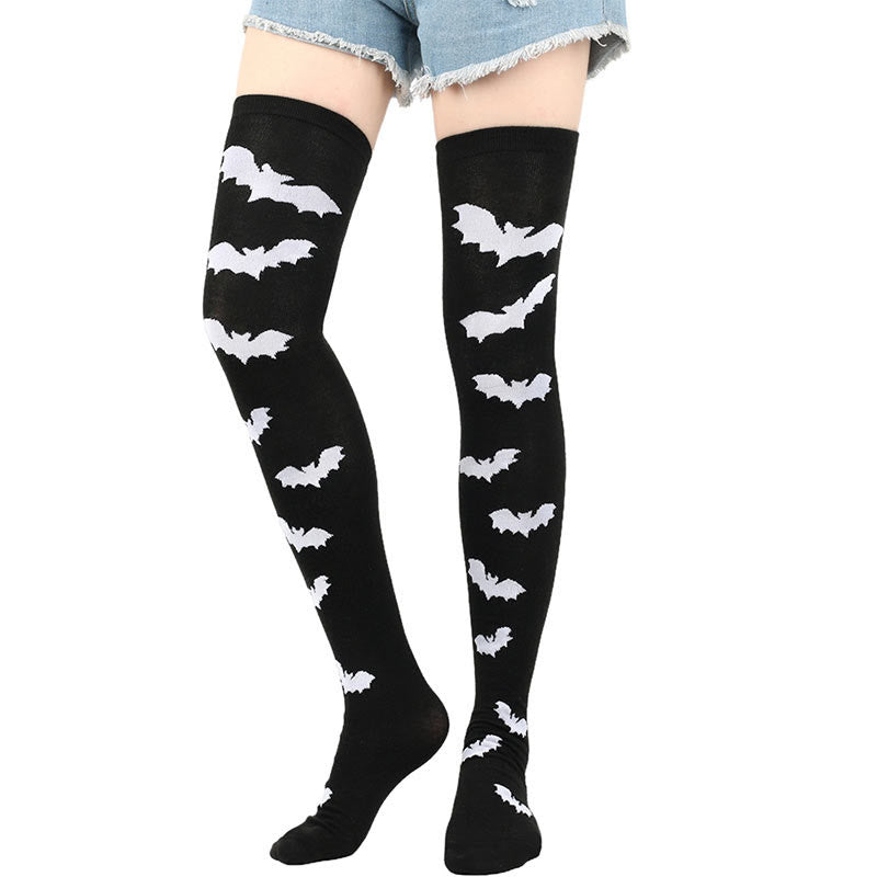 Halloween-Kniestrümpfe mit hohem Bein (6 Paar) - image 10