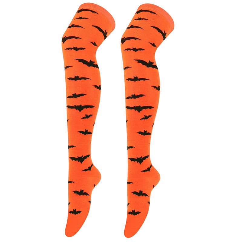 Halloween-Kniestrümpfe mit hohem Bein (6 Paar) - image 15