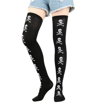 Halloween-Kniestrümpfe mit hohem Bein (6 Paar) - image 11