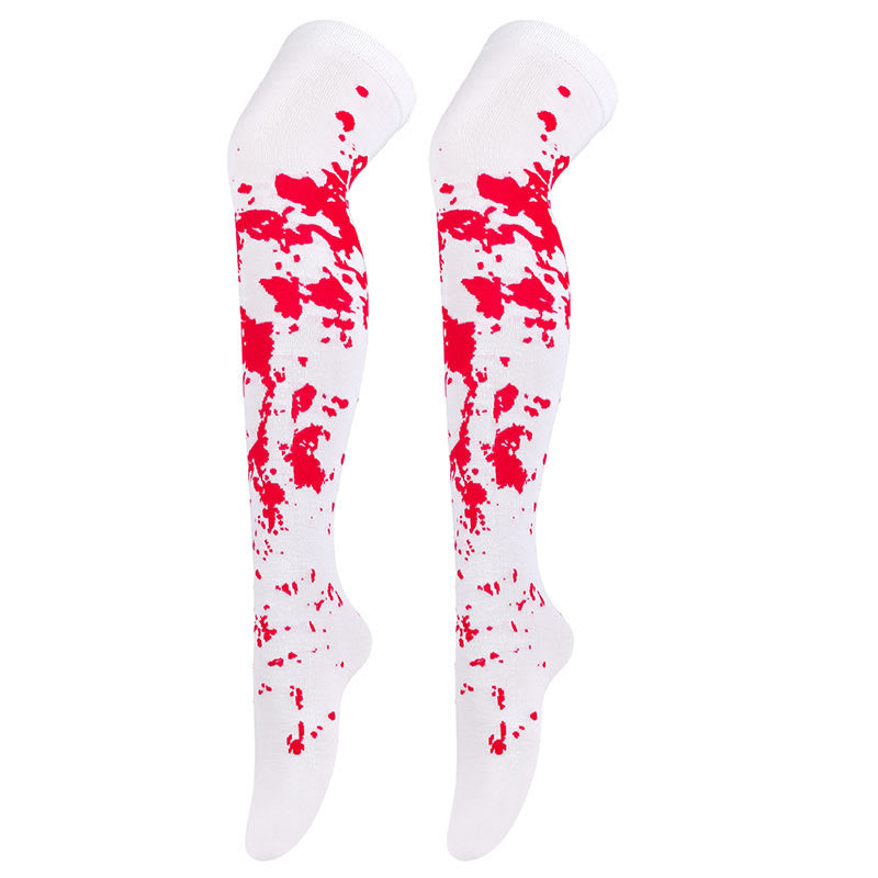 Halloween-Kniestrümpfe mit hohem Bein (6 Paar) - image 13