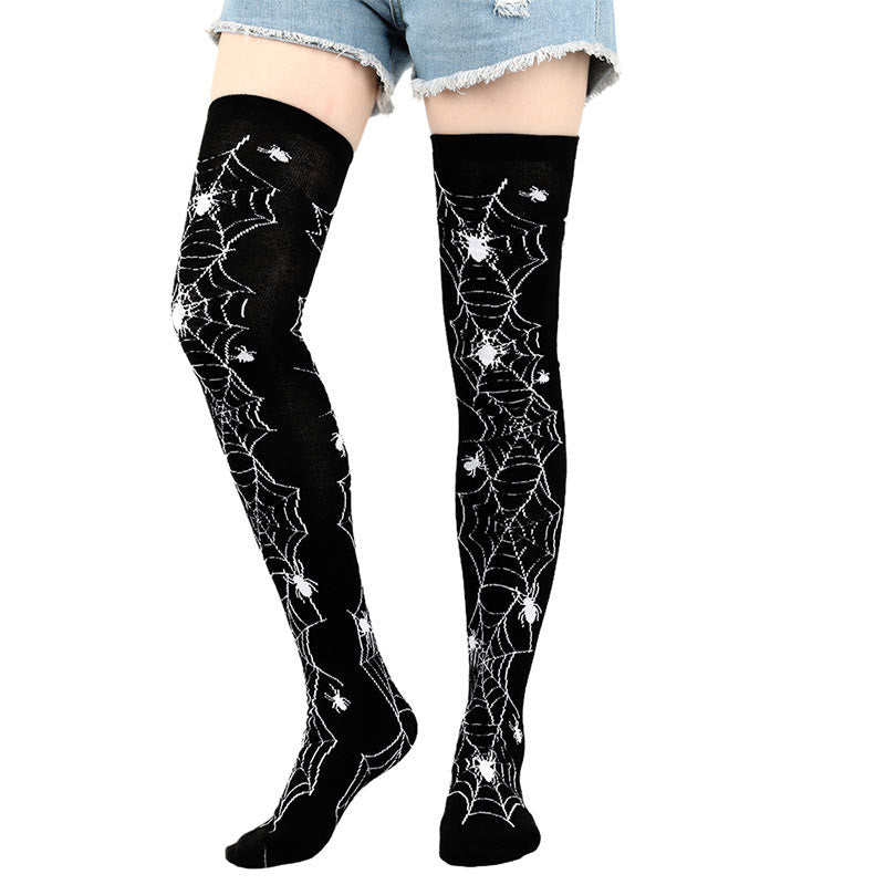 Halloween-Kniestrümpfe mit hohem Bein (6 Paar) - image 12