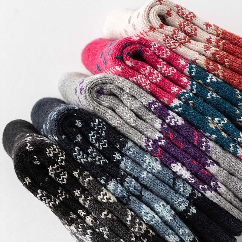 Viertelsocken der Weihnachtselch-Serie (5 Paar) - image 3