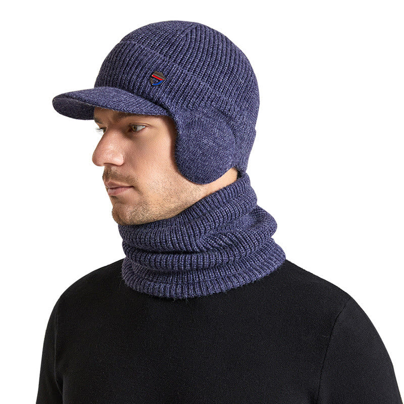 Warmer Ohrenschützer-Mützenschal 2-in-1-Set - image 5