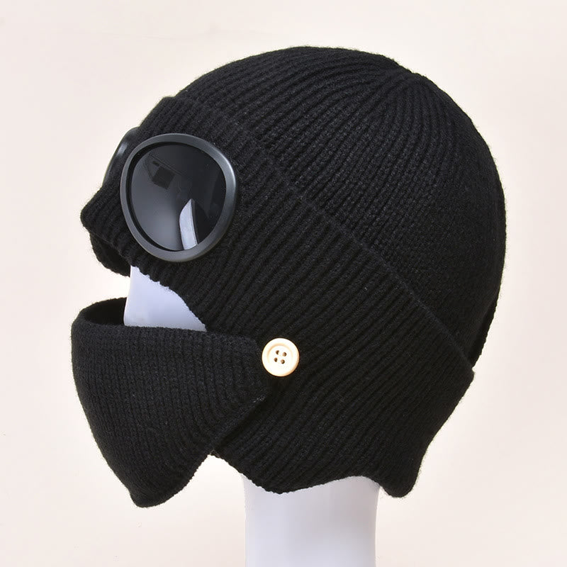 Masken Beanie Mützenwärmer - Schwarz - Einheitsgröße - image 7