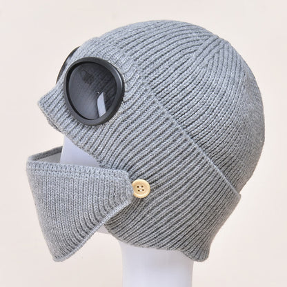 Masken Beanie Mützenwärmer - Grau - Einheitsgröße - image 10