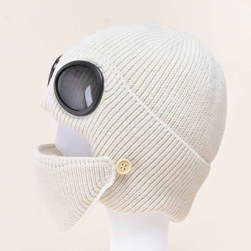 Masken Beanie Mützenwärmer - Beige - Einheitsgröße - image 8
