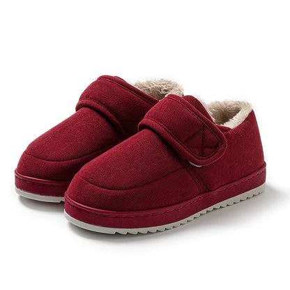 Winter-Hausschuhe in Übergröße - Wein - EU44-45 (US10-11) - image 10