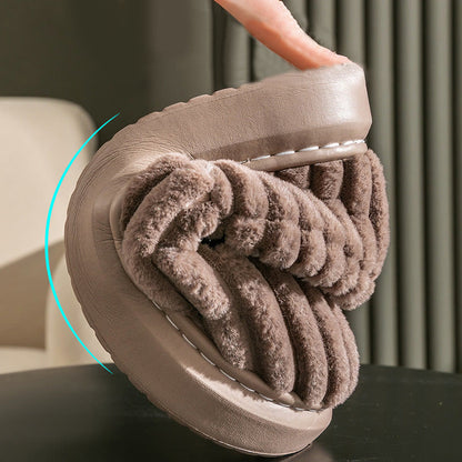 Plüsch-Winterhausschuhe in Übergröße - image 8