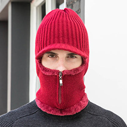 2-in-1-Set mit Beanie-Handschuhen und Reißverschluss - image 2