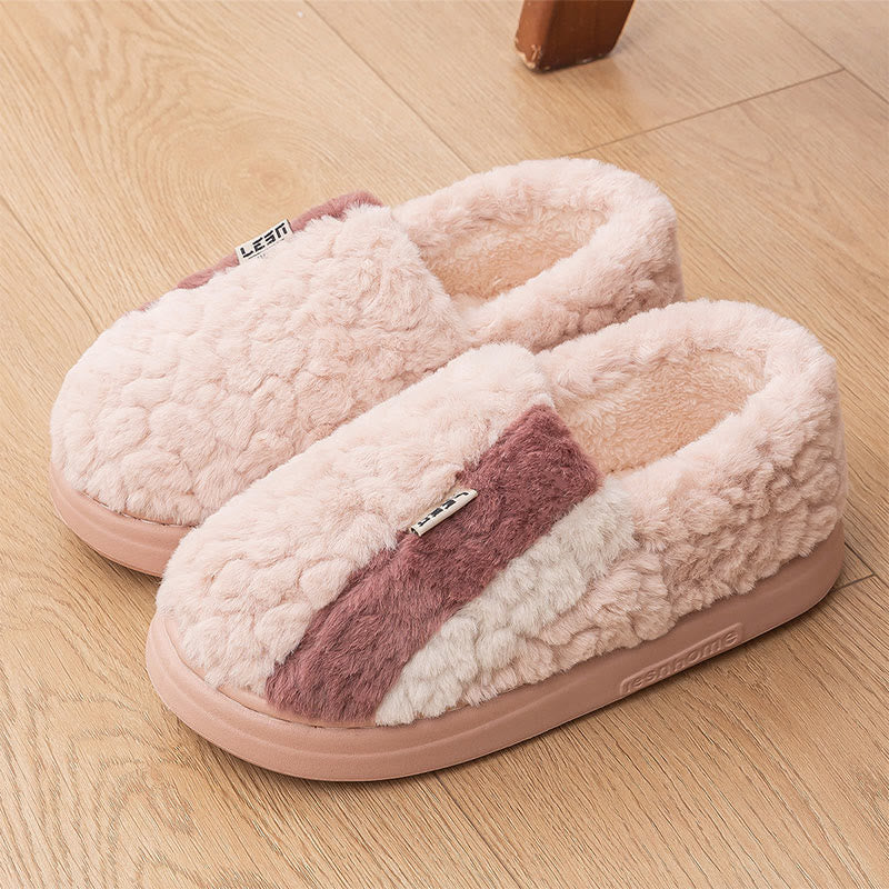 Farblich passende Hausschuhe in Übergröße - Rosa - EU43-44 (US9-10) - image 10