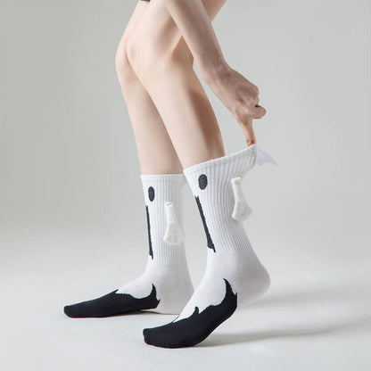 Ghost Magnetic Attraction Quarter-Socken in Übergröße (2 Paar) - image 6