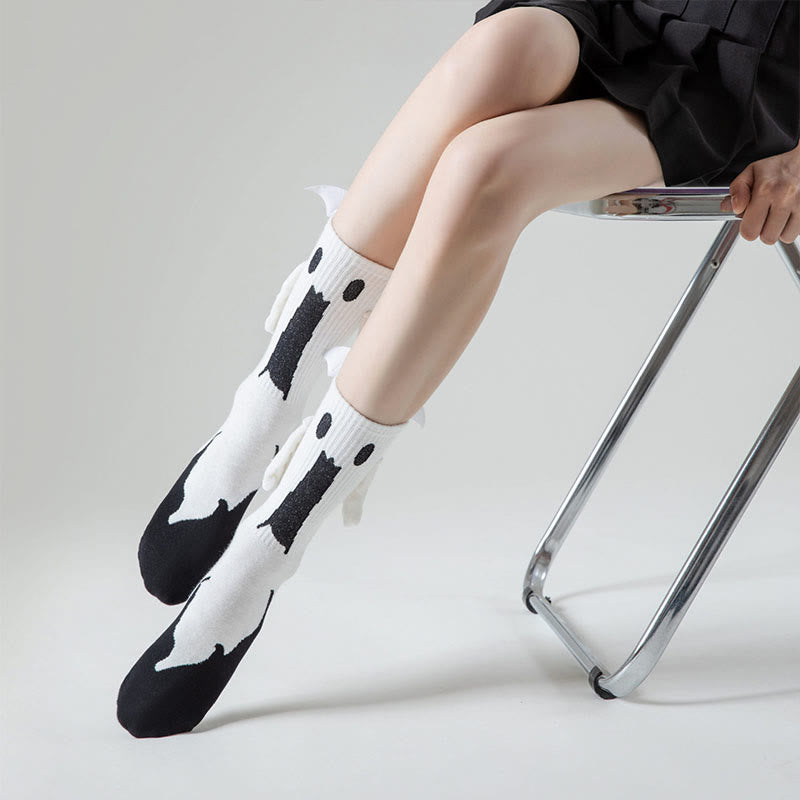 Ghost Magnetic Attraction Quarter-Socken in Übergröße (2 Paar) - image 3