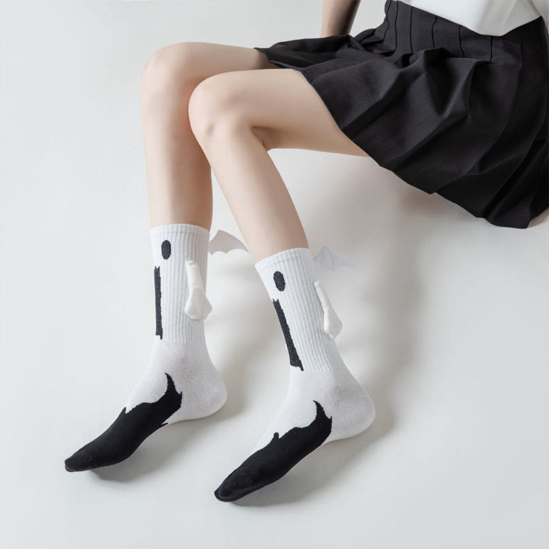 Ghost Magnetic Attraction Quarter-Socken in Übergröße (2 Paar) - image 7
