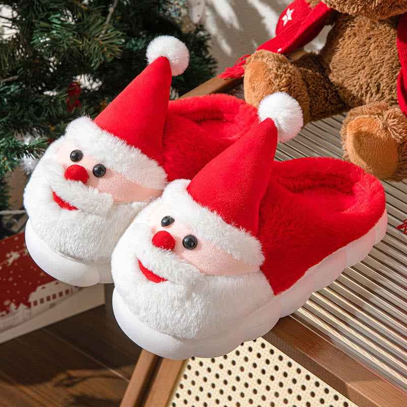 Weihnachtsmann-Hausschuhe in Übergröße - Rot - EU44-45 (US10-11) - image 4