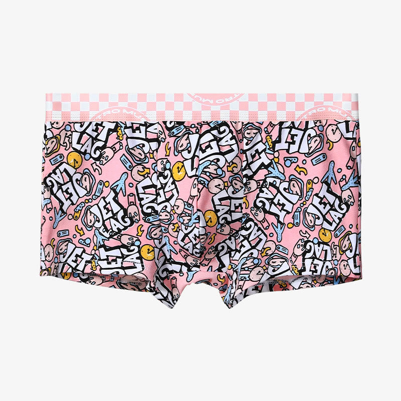 Boxershorts der Pink Series in Übergröße (4er-Pack)