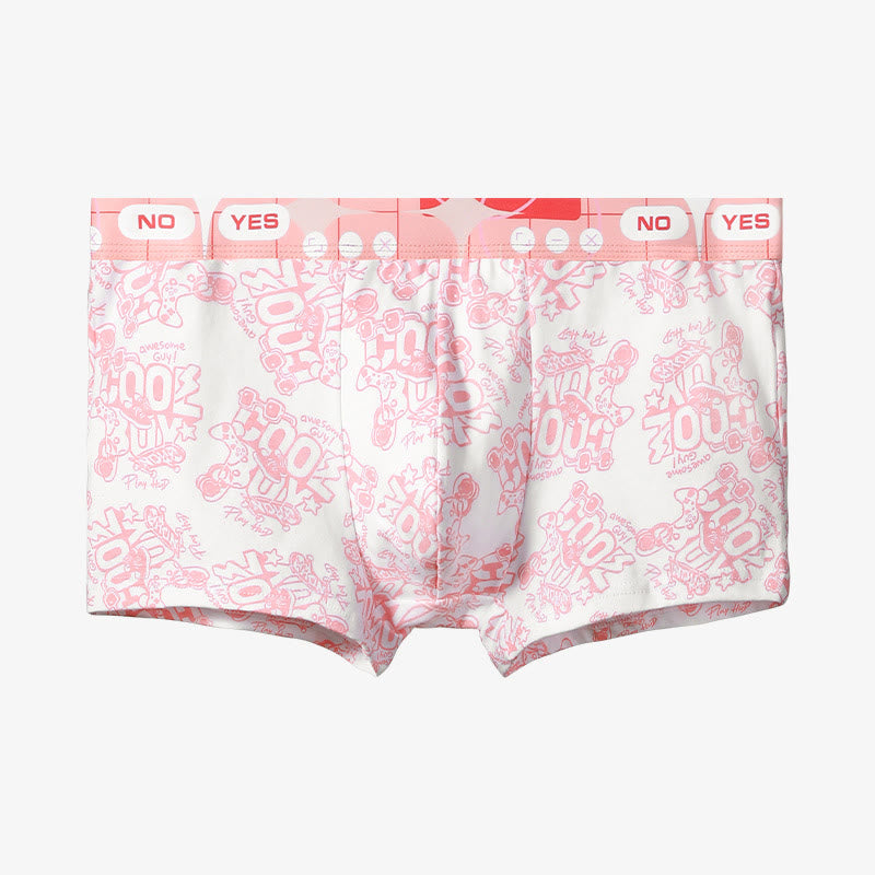 Boxershorts der Pink Series in Übergröße (4er-Pack) - C - 4XL - image 7