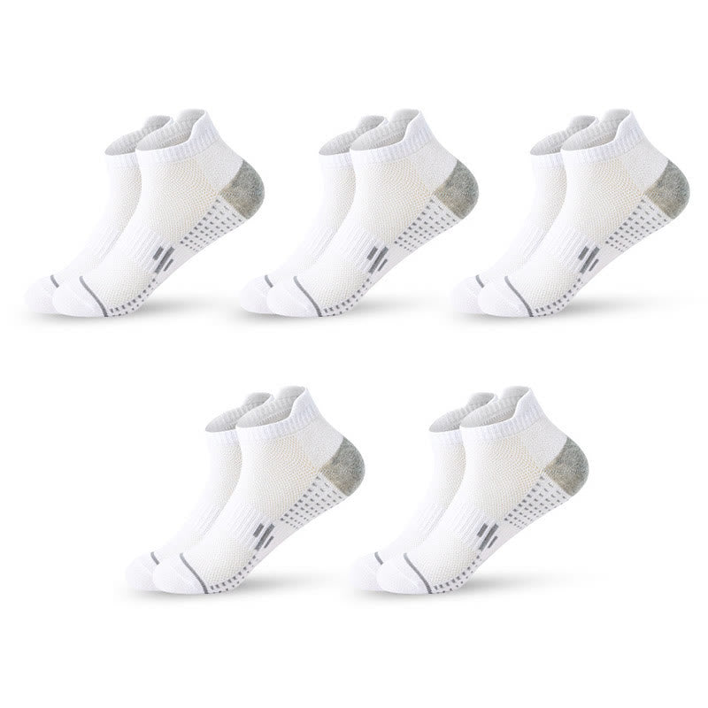 Knöchelkompressionsstrümpfe für Outdoor-Aktivitäten (10 Paar) - Weiß - EU39-45 (US6-11) - image 8