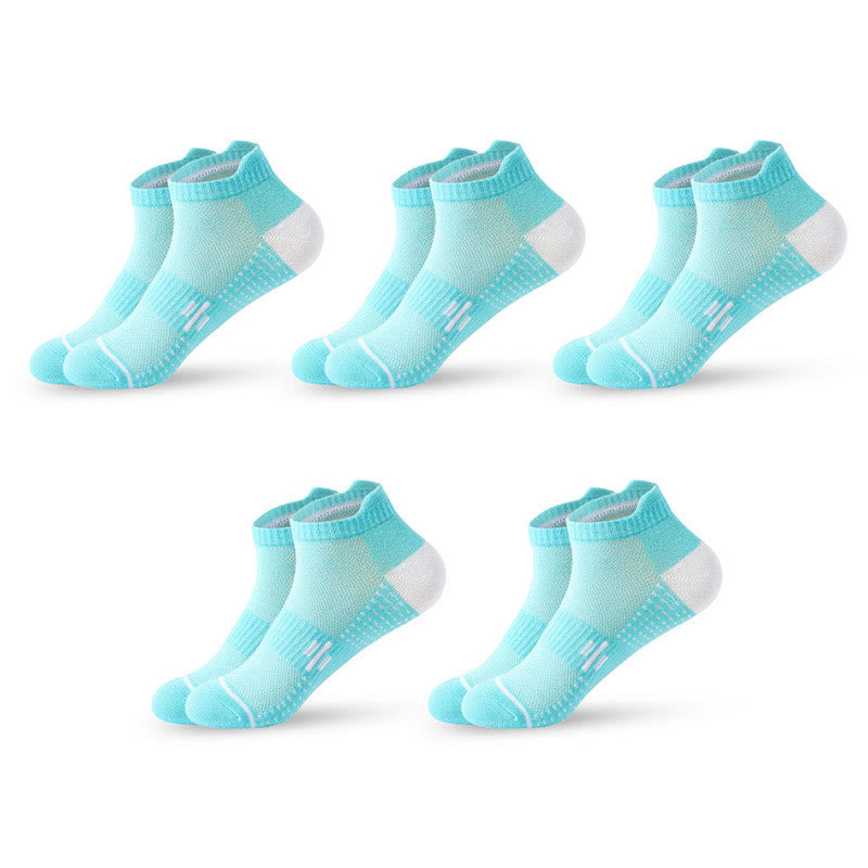 Knöchelkompressionsstrümpfe für Outdoor-Aktivitäten (10 Paar) - Blau - EU39-45 (US6-11) - image 9