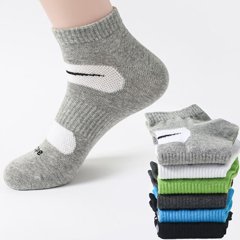 Radsport-Kompressionsstrümpfe (6 Paar) - Mehrfarbig - EU39-45 (US6-11) - image 0